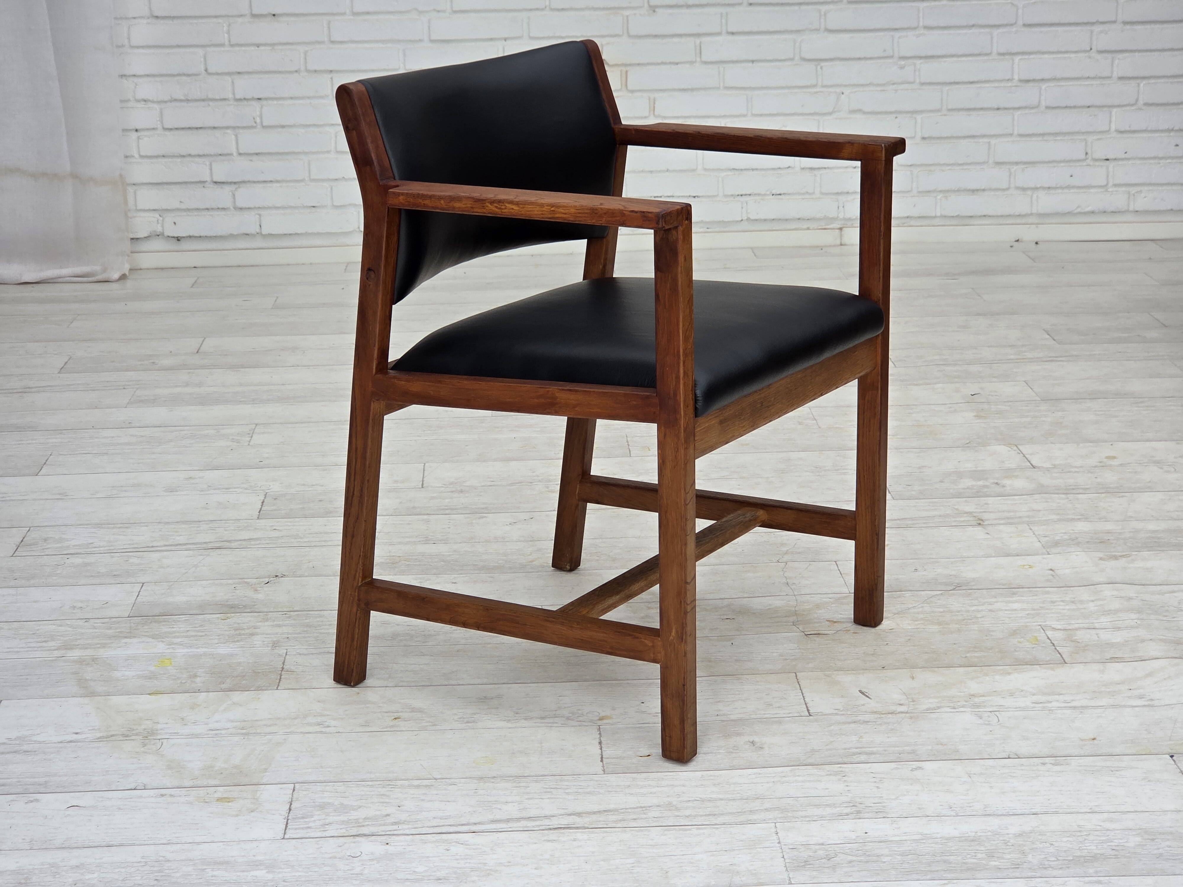 1960s, Danish design by Børge Mogensen, model BM 74, set of 4 armchairs.