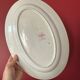 Pink plate made of iron earth