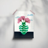 Illustration "peony"