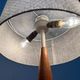 Lampe de table en teck minimaliste du milieu du siècle, années 1960