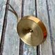 Brass hand candlestick