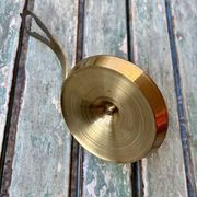 Brass hand candlestick