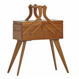 Vintage sewing basket