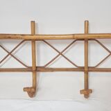 Rattan coat rack 60s