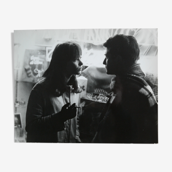 Photo du film "une femme est une femme" Jean-Luc Godard