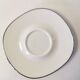 Set of 8 Georges Boyer Limoges porcelain saucers