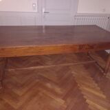 Table de ferme ancienne orme