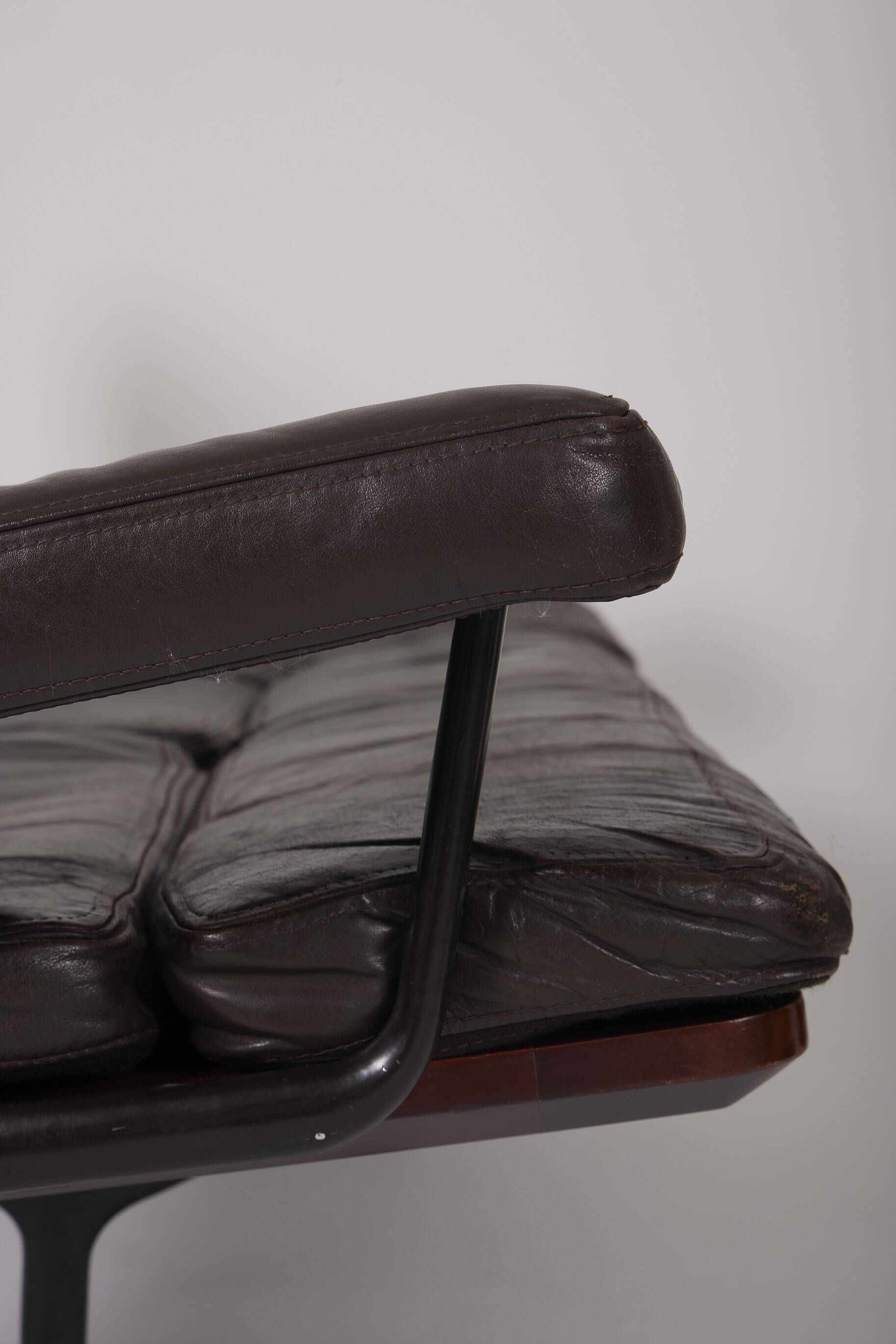 Charles and Ray Eames Leather Sofa
