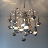 Space age sixties design sputnik hanging lamp , 1960’s