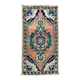 Small vintage turkish rug 90x48 cm, short runner, tribal, shabby, mini carpet