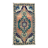 Petit tapis turc vintage 90x48 cm, short runner, tribal, shabby, mini tapis