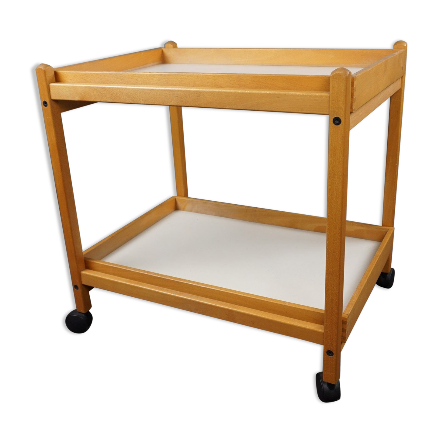 Mid-century service trolley Hyllinge Møbler Denmark