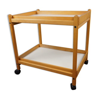 Mid-century service trolley Hyllinge Møbler Denmark