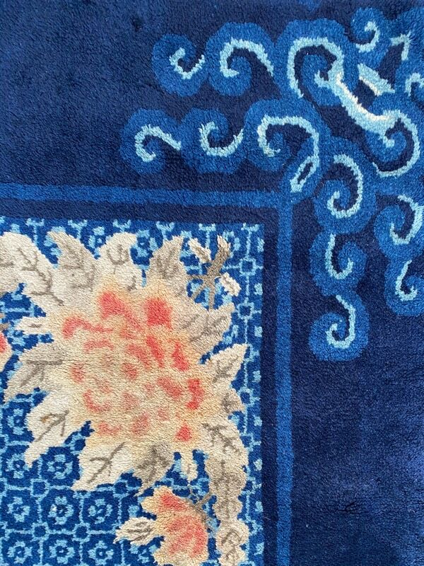 Old Chinese art deco rug spekin 150x190 cm