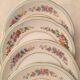 Suite of 4 flat plates Limoges