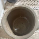 Glazed stoneware pot