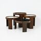 Nest tables model 780, by Gianfranco Frattini for Cassina, 1960s