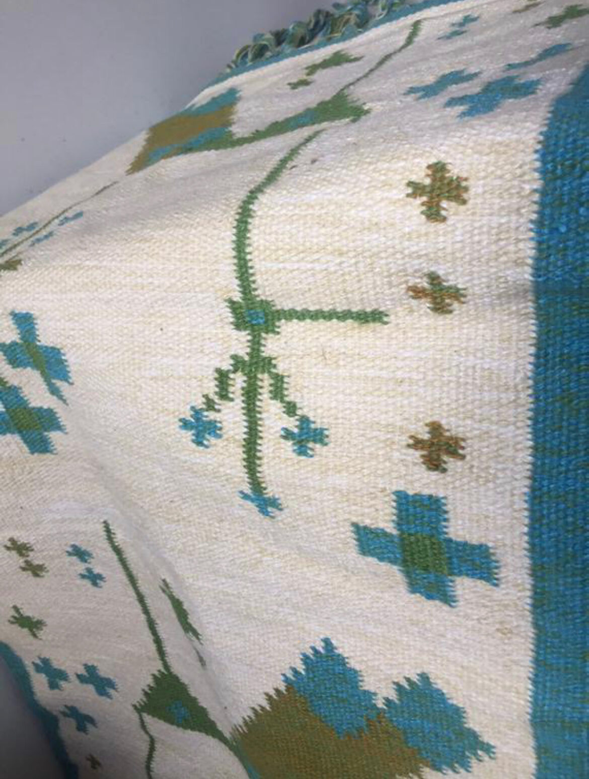Swedish 1950’s woven wall hanging Rolakan