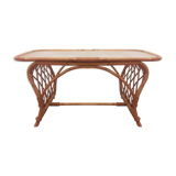 Rattan coffee table