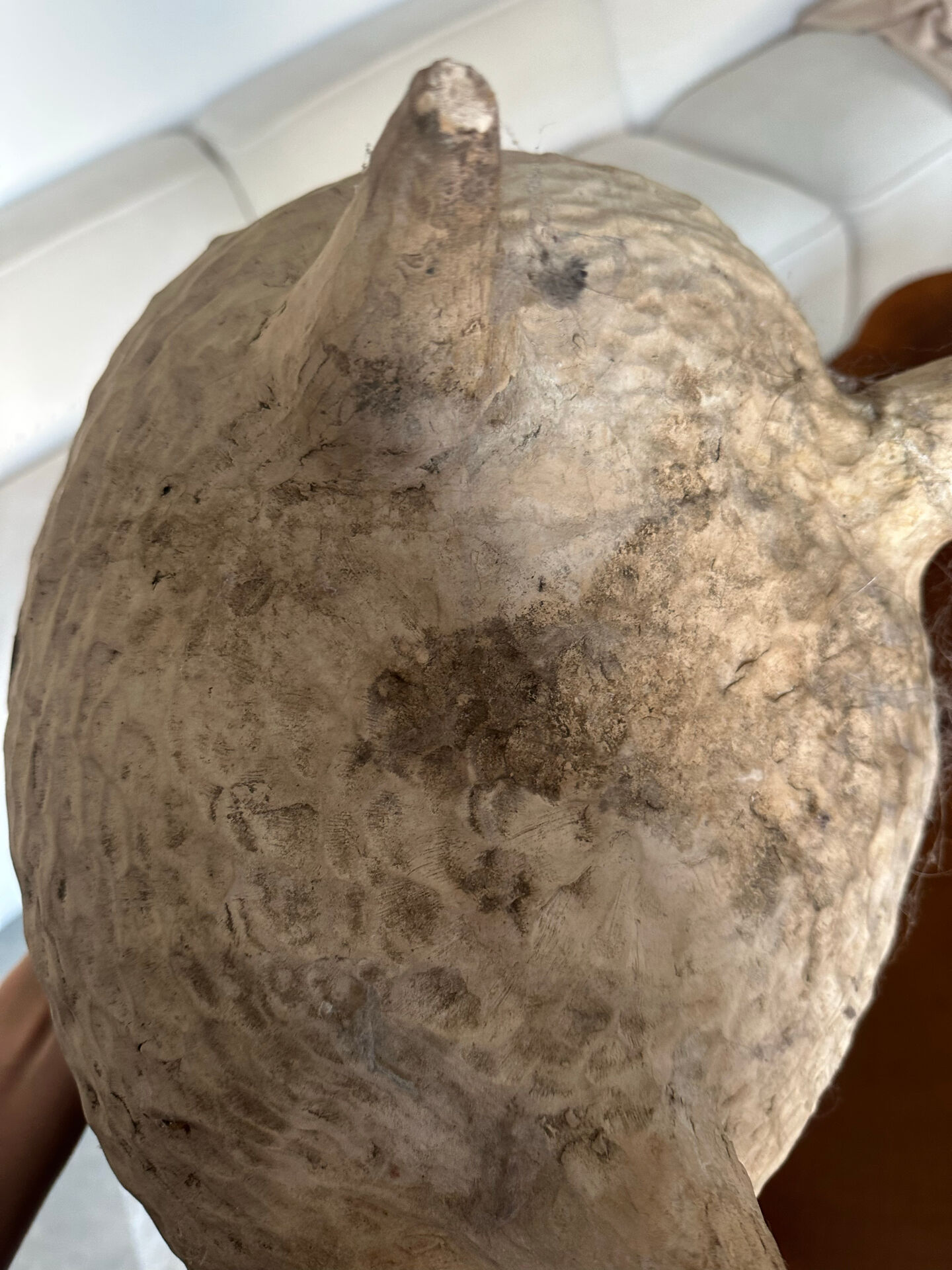 Large zoomorphic ceramic vase