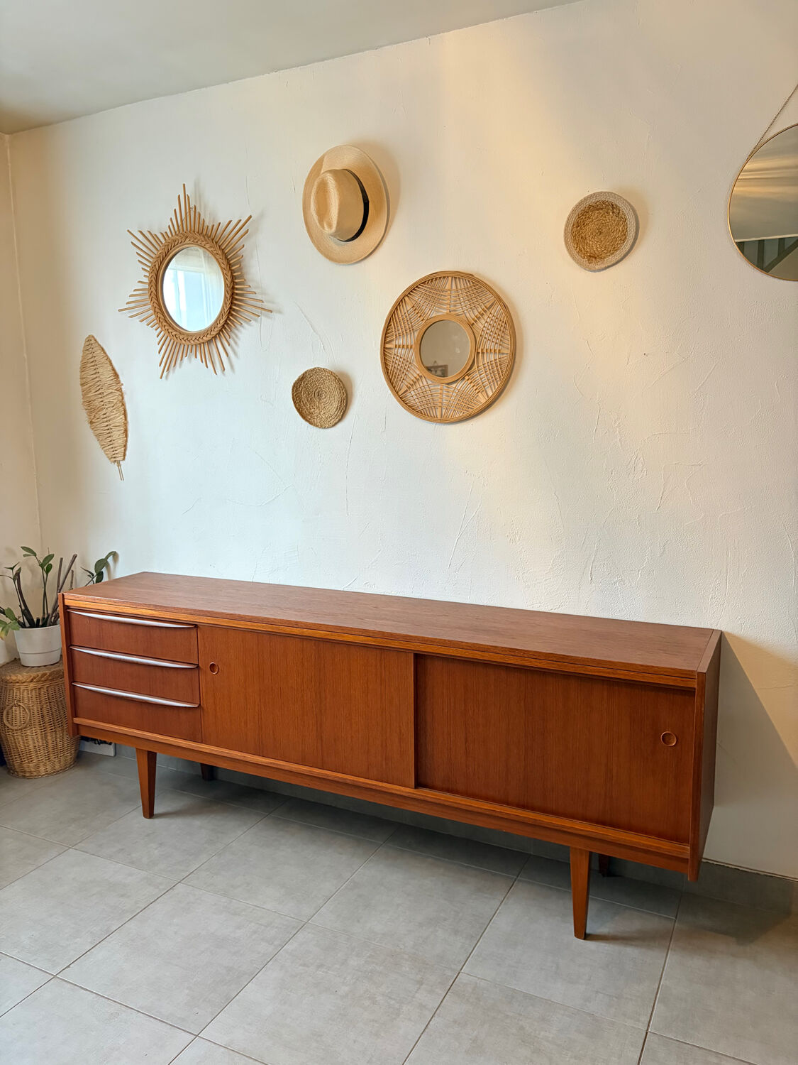 Enfilade vintage scandinave