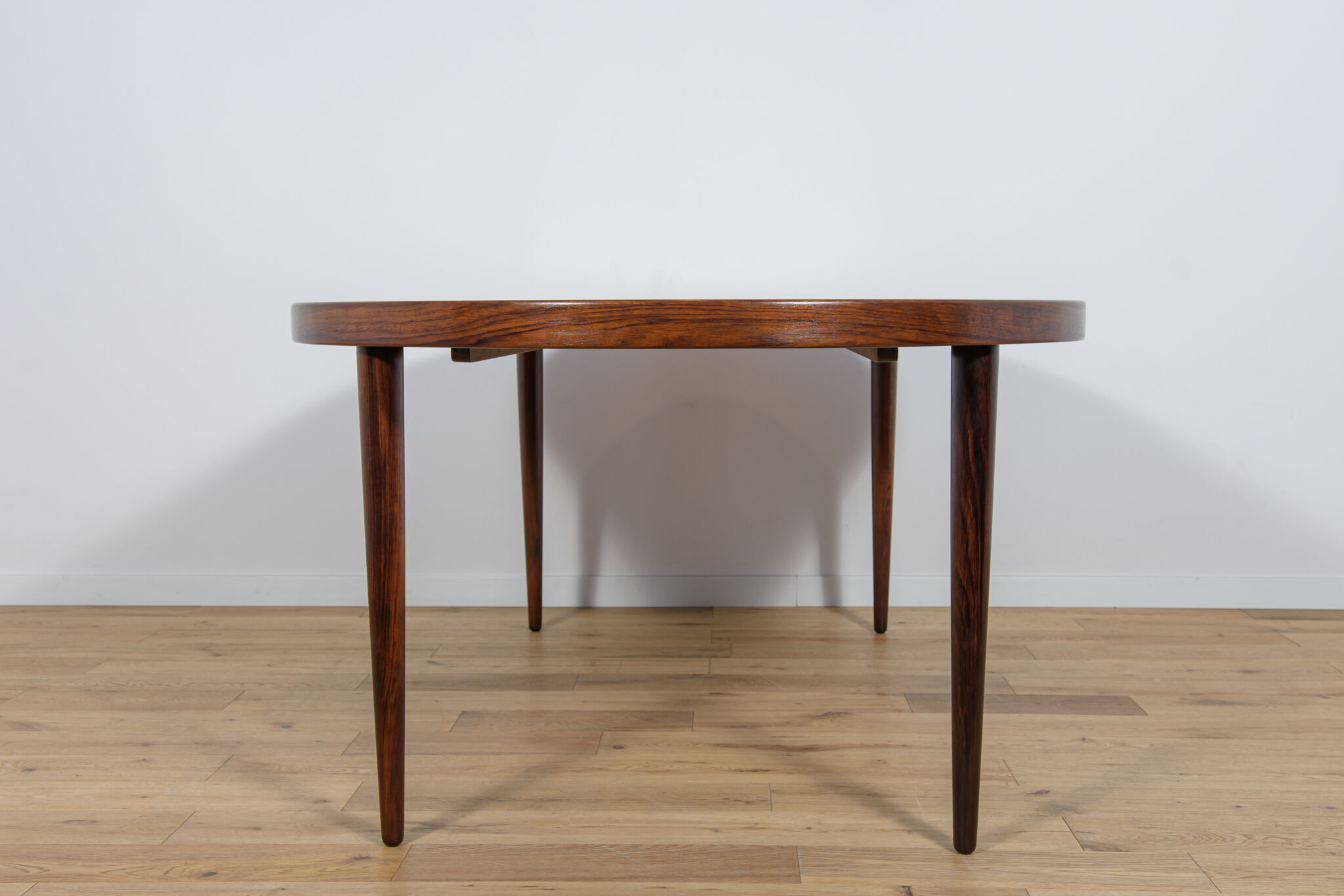 Mid-century extendable rosewood dining table by Kai Kristiansen for Feldballes Furniture Factory, 1960s