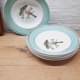 Set 6 assiettes creuses Badonviller