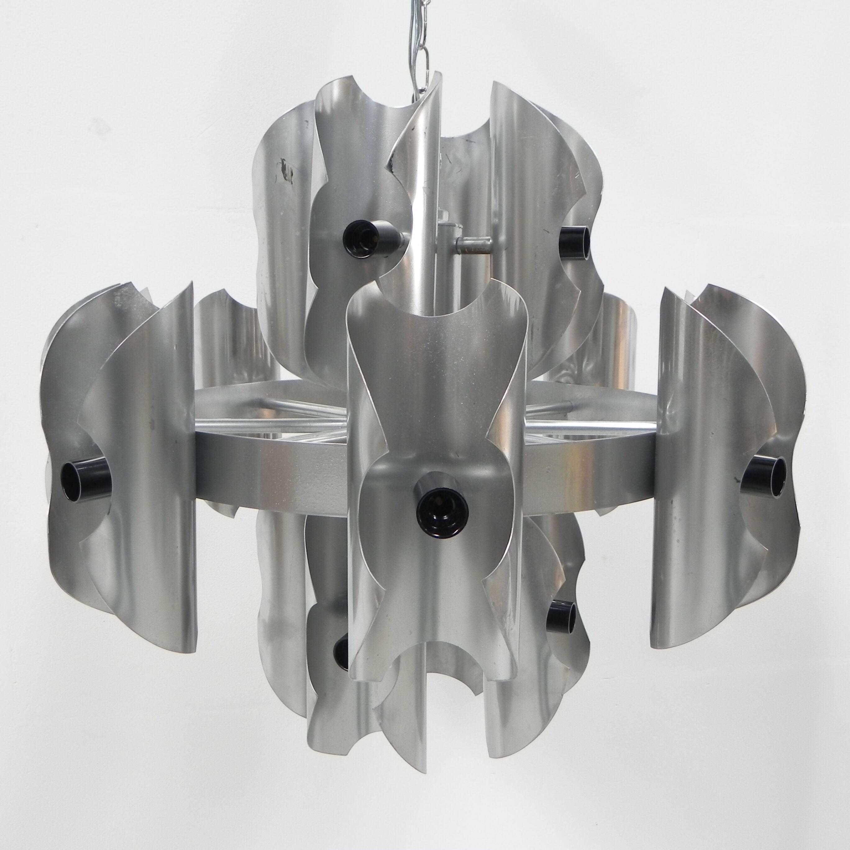 Vintage hanging lamp with 16 light points