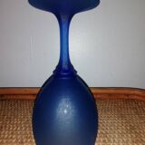 Opal stemmed glass