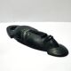 African mask smiling head in ebony wood sculpture africa 20x7cm