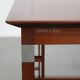Square Art Deco design side/coffee table in properly used condition