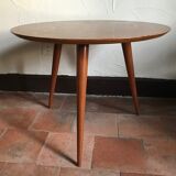 Vintage tripod coffee table