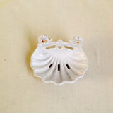 Porte-savon coquille Saint-Jacques en Fonte