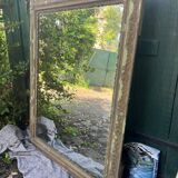Large old mirror