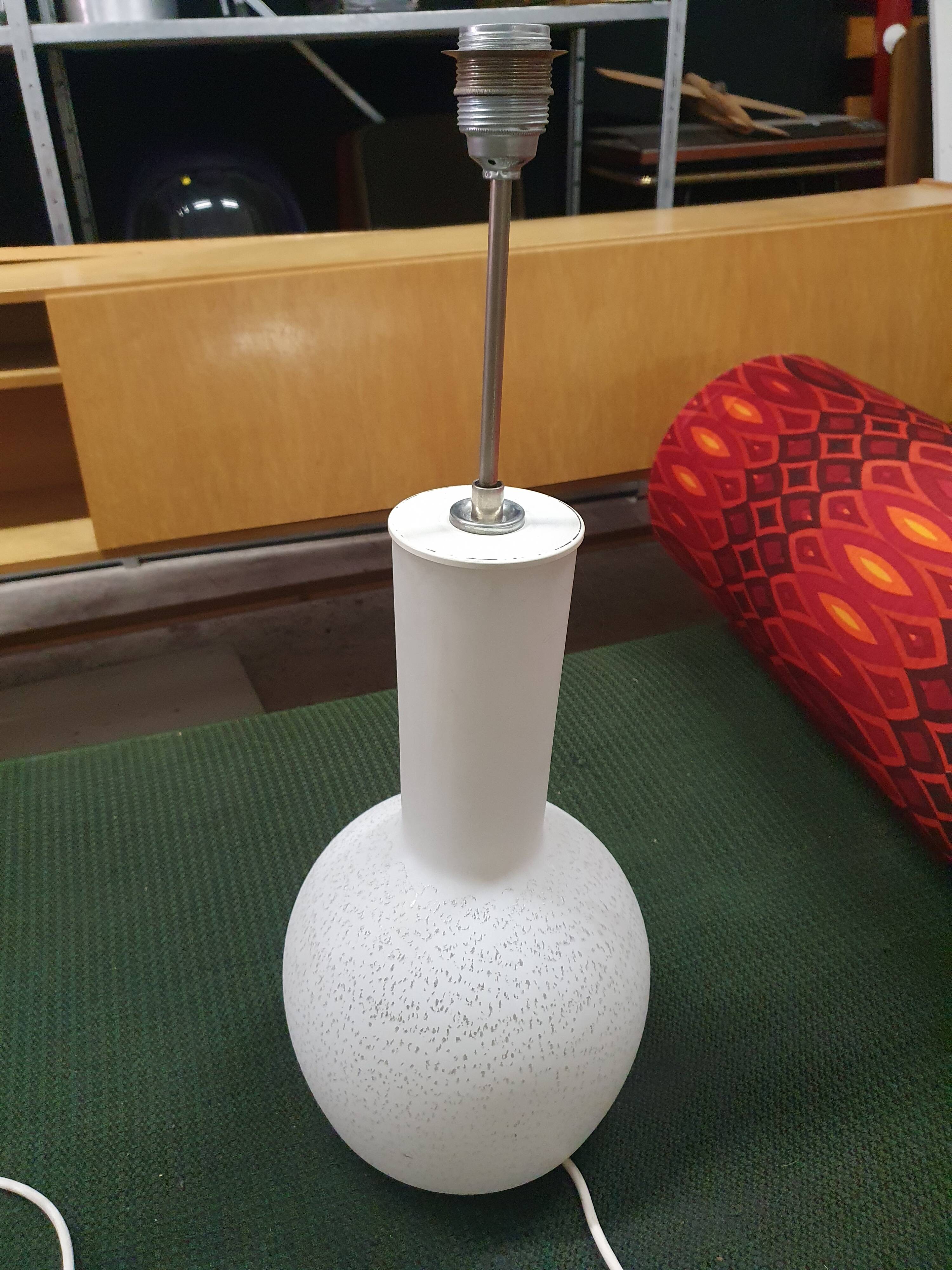 Doria Leuchten 2-light opaline floor lamp