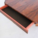 Octagonal dining ore conference table with drawers