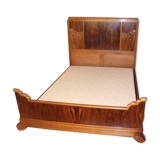 Art Deco period bed and bedside table by Gauthier Poinsignon