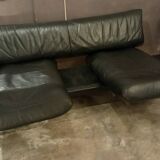 De Sede leather sofa 1980 design Reto Frigg