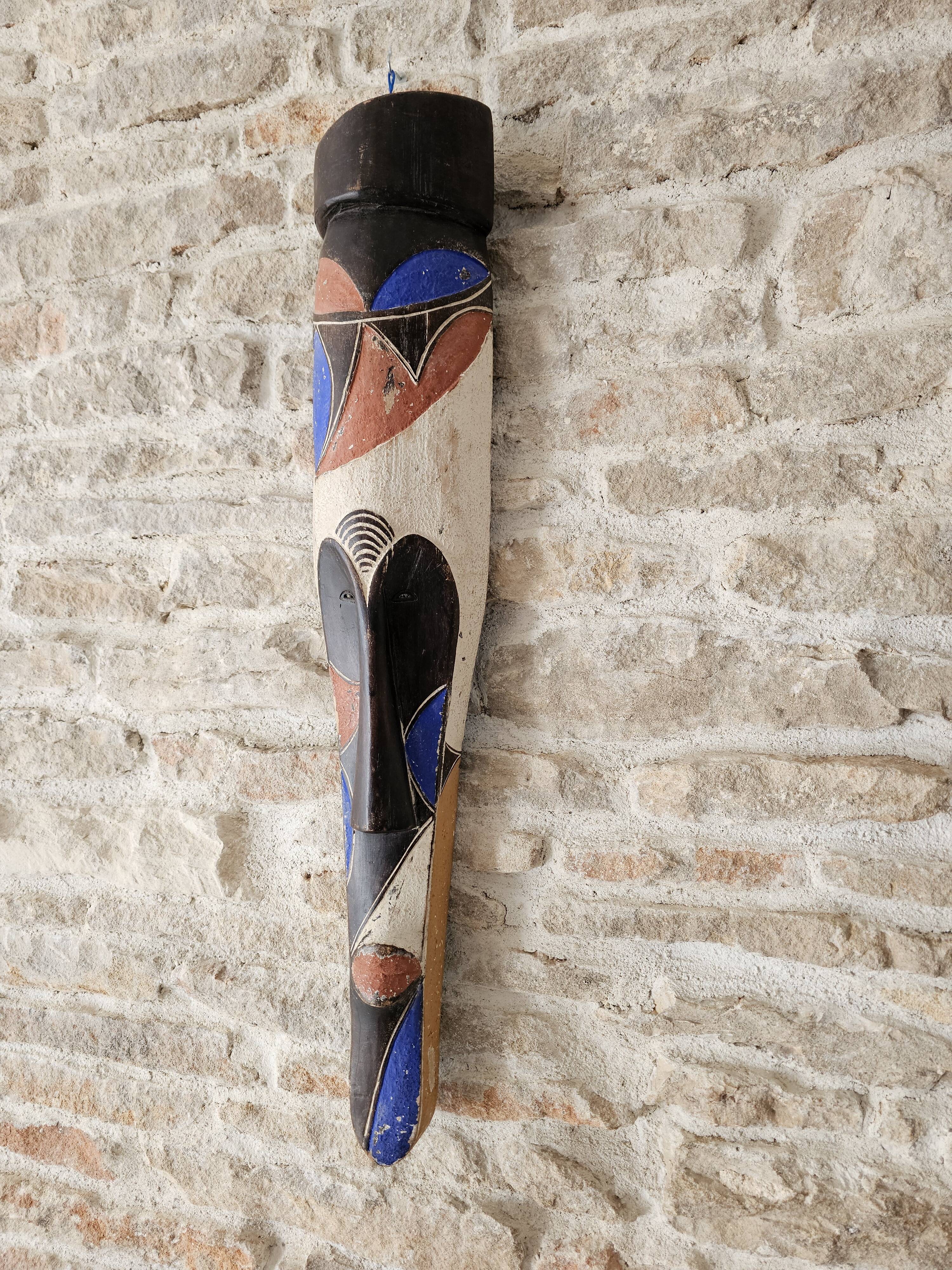 Grand decorative African mask Fang - Gabon - Tribal African art