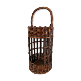 Vintage rattan bar basket