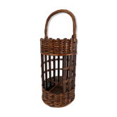 Panier bar en rotin vintage