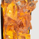 Applique murale en verre transparent vintage Cosack Leuchten