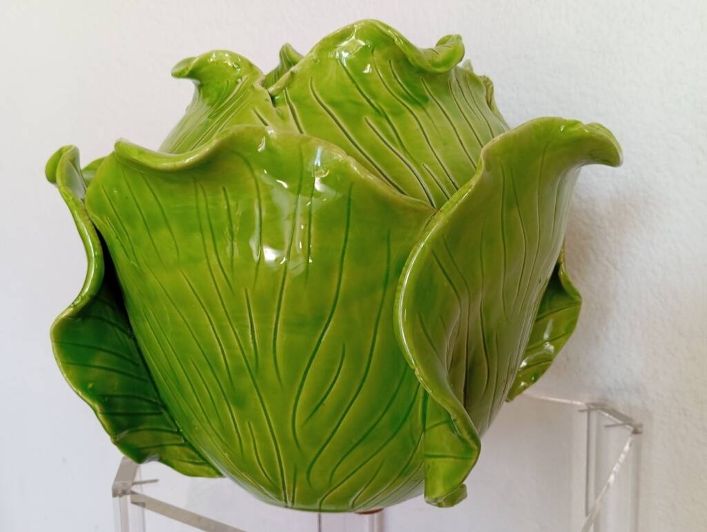 Ceramic cabbage Jean Roger