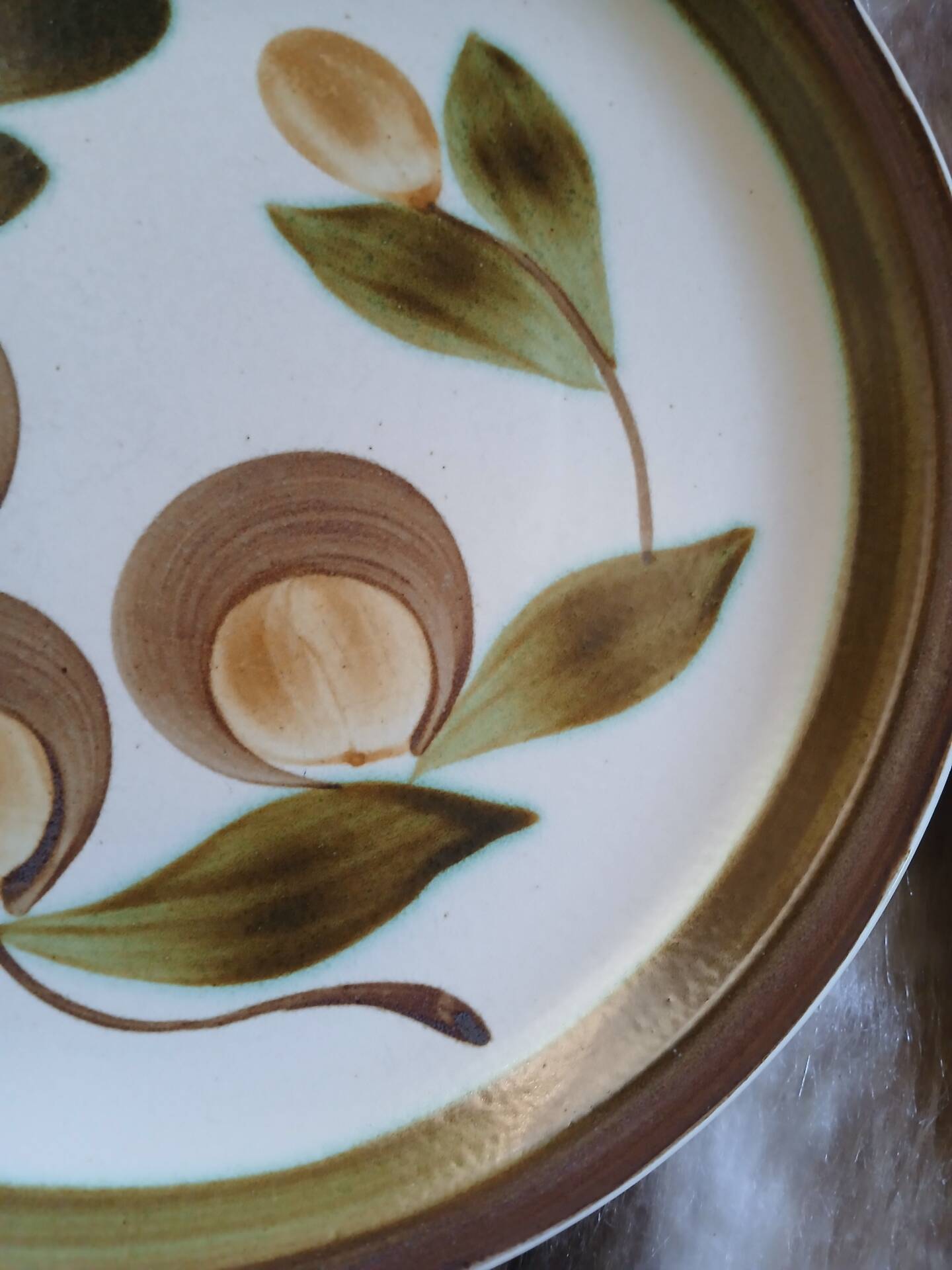6 assiettes plates vintages Gien