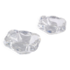 Paire de salerons Daum en cristal