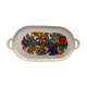 Plat en vitro porcelaine, modèle Acapulco de Villeroy et Boch, 34 x 16 cm