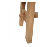 Raw wooden table