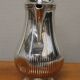 Silver metal coffee set - christofle - gallia collection