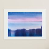 Paysage minimaliste à l'encre 4