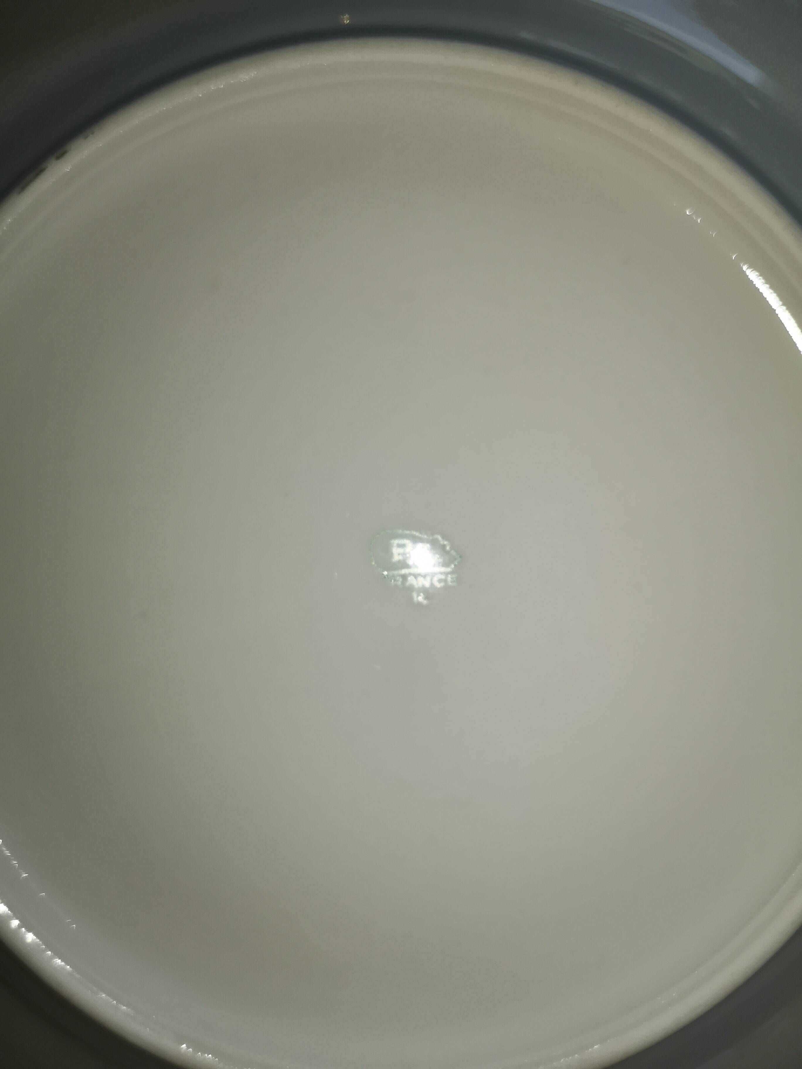 lot de 12 assiettes plates année 1940 1960